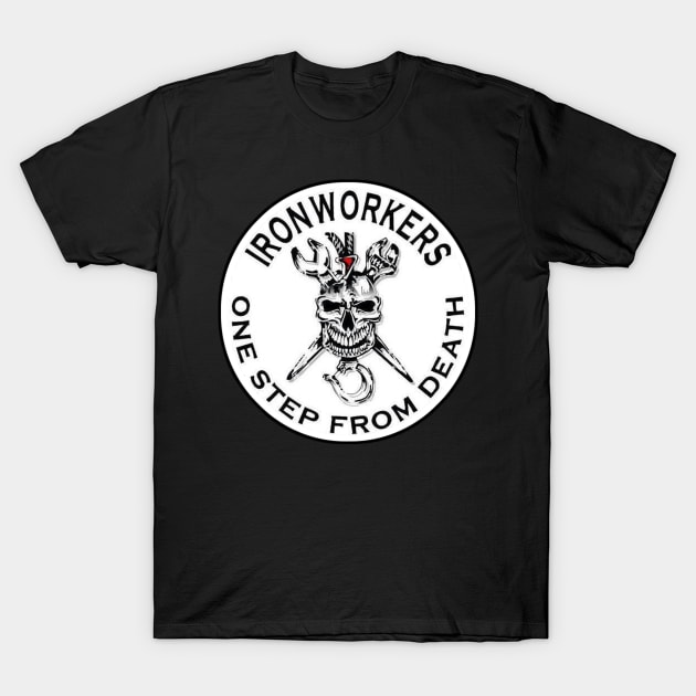 Funny ironworker t shirts top